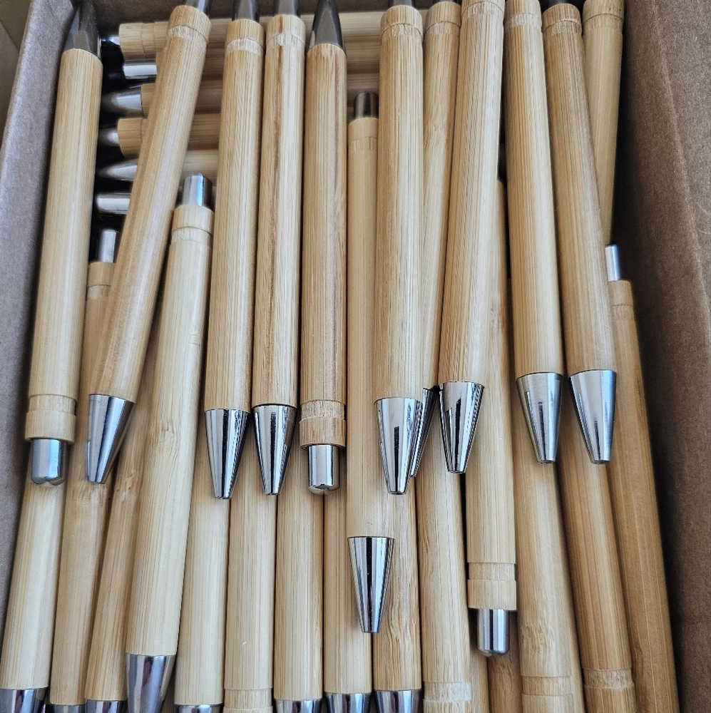 Bamboo pen Personalized name only